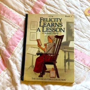 American Girl Doll book Felicity LearnsA Lesson book2 hardcover see closet book1
